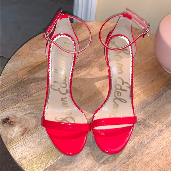 Sam Edelman Shoes - Sam Edelman Red Heels
